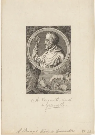 Portret van Antoine Perrenot kardinaal van Granvelle