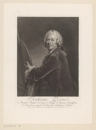 Portret van Antoine Pesne