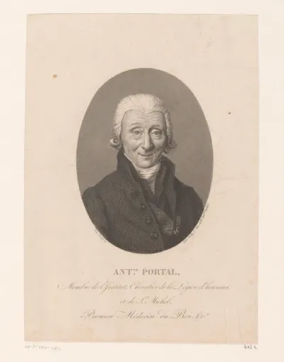 Portret van Antoine Portal