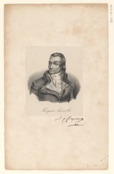 Portret van Antoine Quentin Fouquier-Tinville