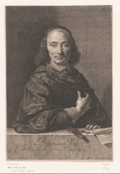 Portret van Antoine Vitré