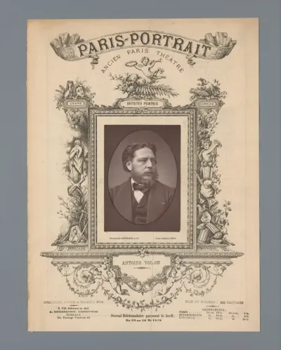 Portret van Antoine Volon