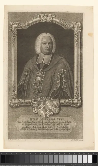 Portret van Anton Dieterich Carl von Ingelheim