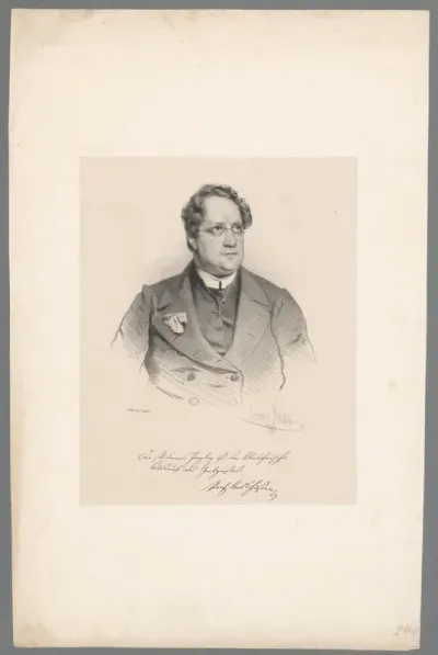 Portret van Anton Füster