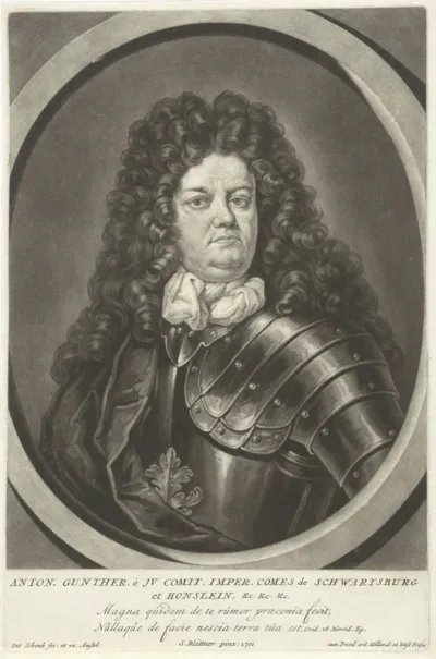 Portret van Anton Gunther, hertog van Schwartzberg
