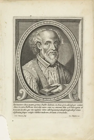 Portret van Anton Haaseck