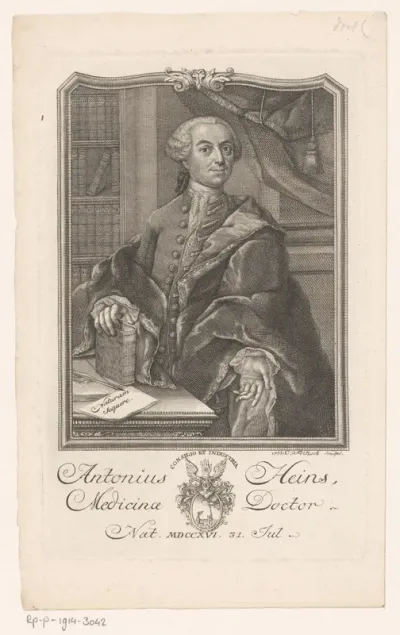 Portret van Anton Heins
