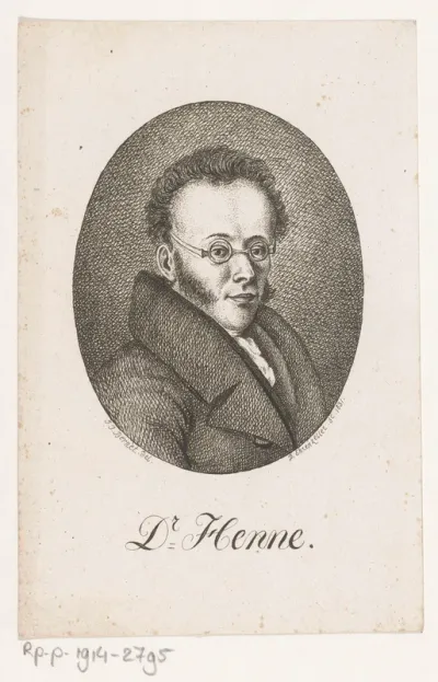 Portret van Anton Henne