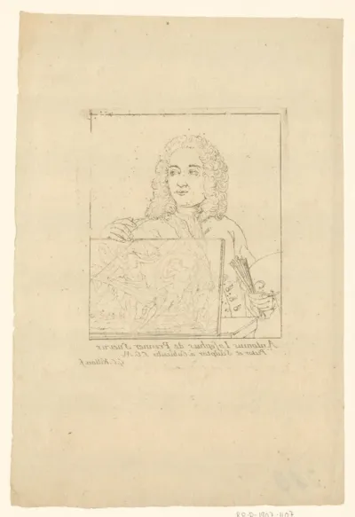 Portret van Anton Joseph von Prenner