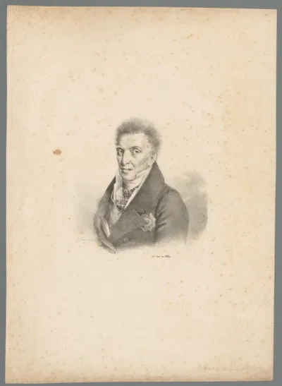 Portret van Anton koning van Saksen