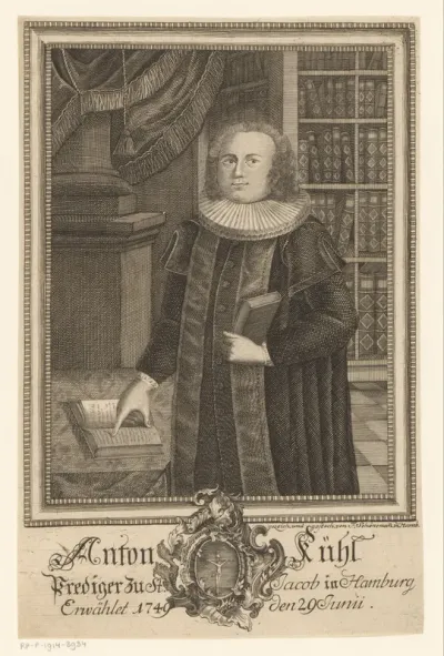 Portret van Anton Kühl