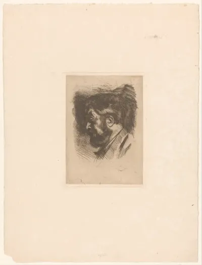 Portret van Anton Mauve