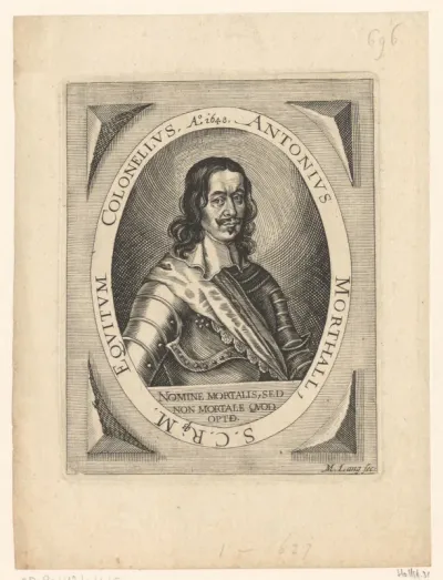 Portret van Anton Morthall
