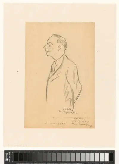 Portret van Anton Mussert