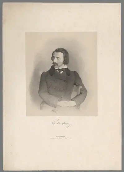 Portret van Anton Springer