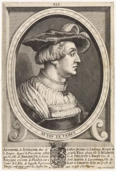 Portret van Anton van Bourgondië