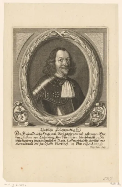 Portret van Anton van Lützelburg