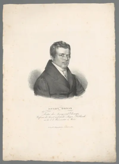 Portret van Anton von Rosas