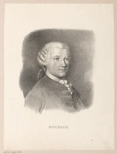 Portret van Anton von Störck
