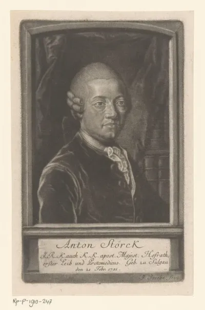 Portret van Anton von Störck