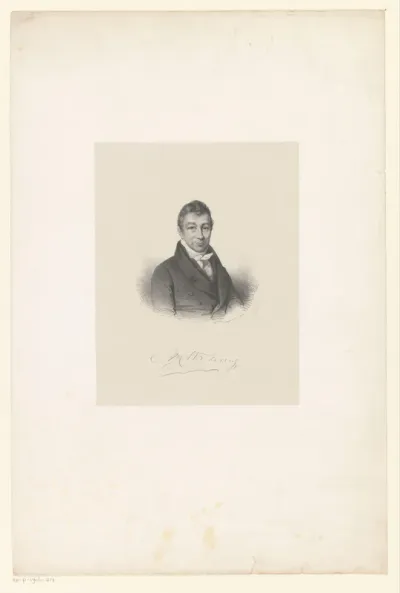 Portret van Antoni Christiaan Wynand Staring van den Wildenborch