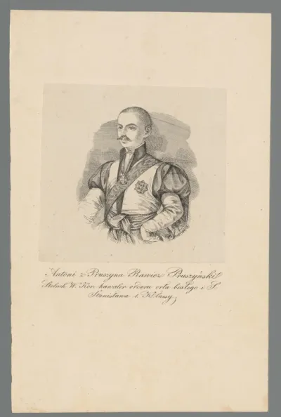 Portret van Antoni Pruszyński