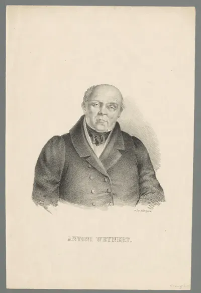 Portret van Antoni Weynert
