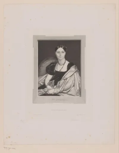 Portret van Antonia Duvauçey de Nittis
