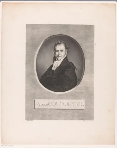 Portret van Antonie van Goudoever