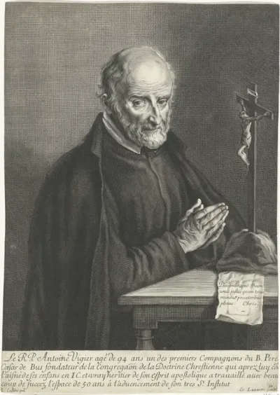 Portret van Antonie Vigier