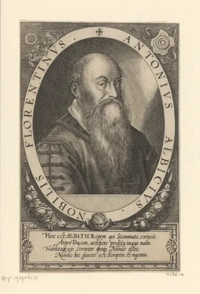 Portret van Antonio Albizzi