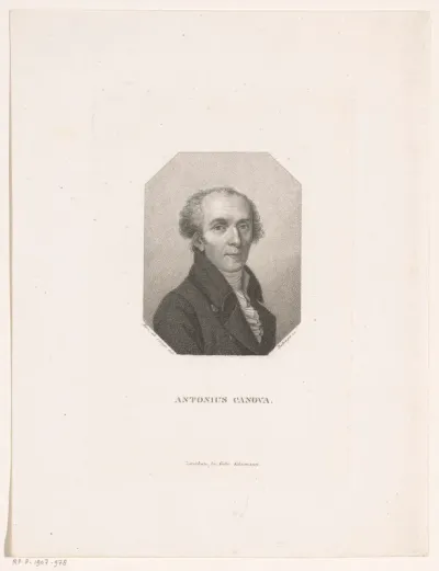 Portret van Antonio Canova