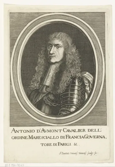 Portret van Antonio D'Aumont
