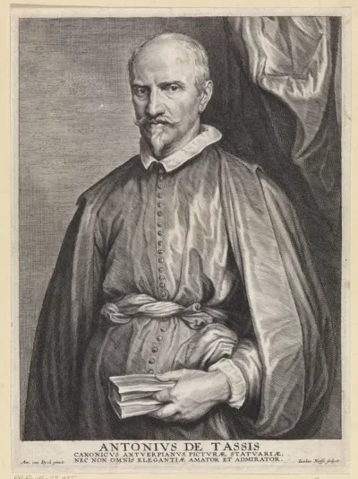 Portret van Antonio de Tassis