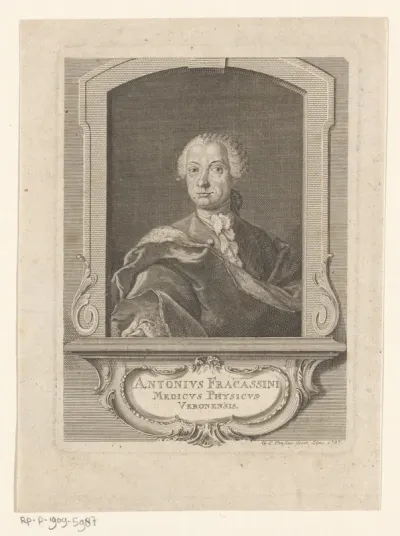 Portret van Antonio Fracassini