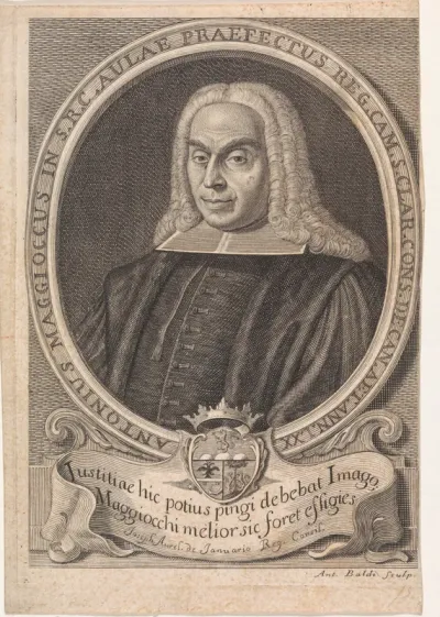 Portret van Antonio Maggiocco