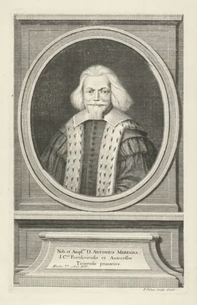 Portret van Antonio Merenda, op 77-jarige leeftijd