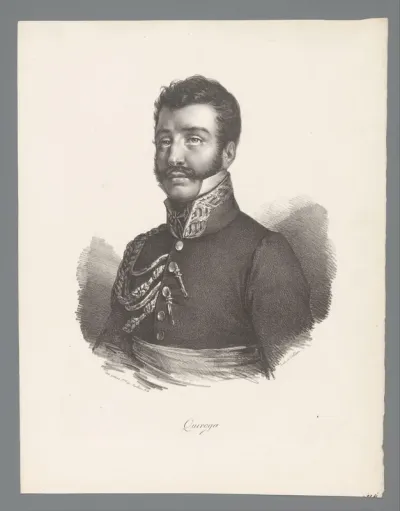 Portret van Antonio Quiroga
