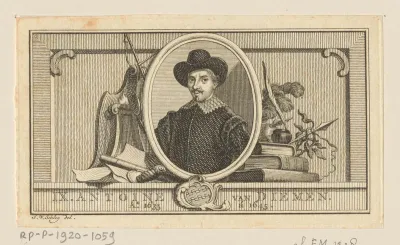 Portret van Antonio van Diemen