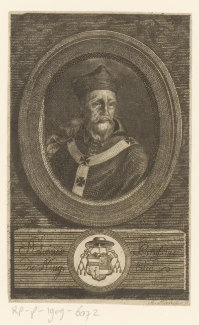 Portret van Antonius Brufeius de Müglitio