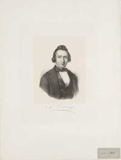 Portret van Antonius Hirschig