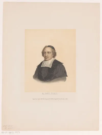 Portret van Antonius Hulsius