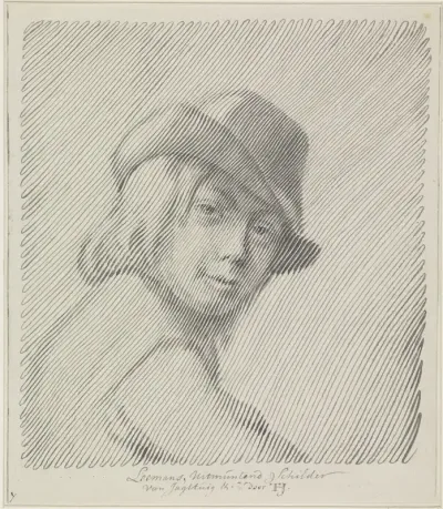 Portret van Antonius Leemans
