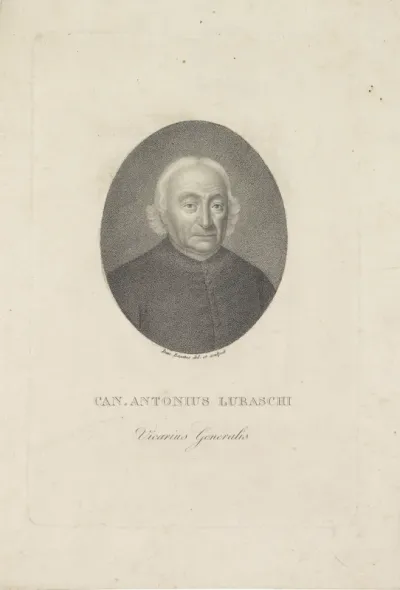 Portret van Antonius Luraschi