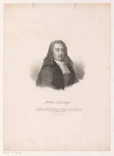 Portret van Antonius Schultingh