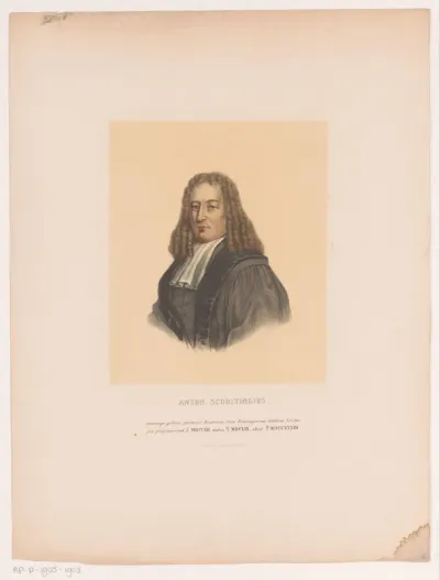 Portret van Antonius Schultingh