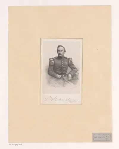 Portret van Antoon Bauduin