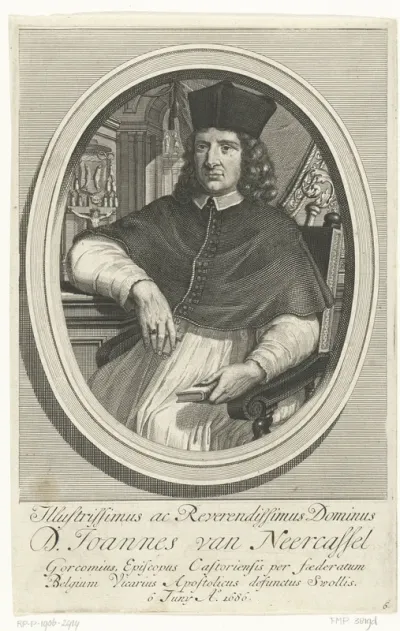Portret van apostolisch vicaris Johannes van Neercassel