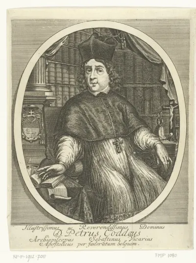 Portret van apostolisch vicaris Petrus Codde