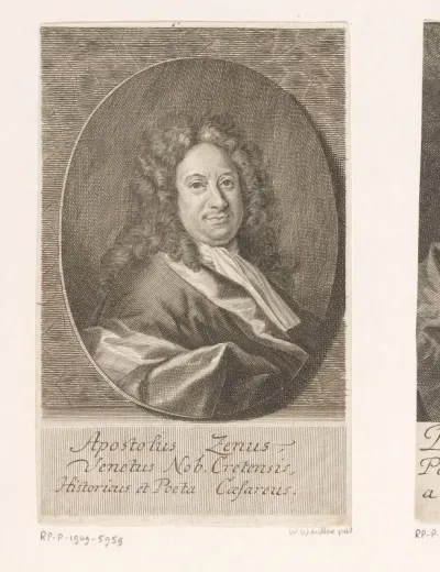 Portret van Apostolo Zeno